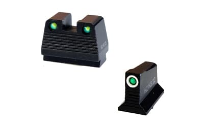 Hiviz N2 for Glock MOS Night Sights Green/WHT Ring